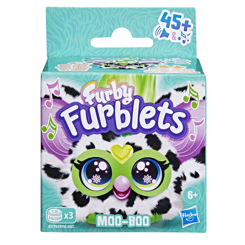 Hasbro Toy Interactivo Furby Furblet Moo Boo