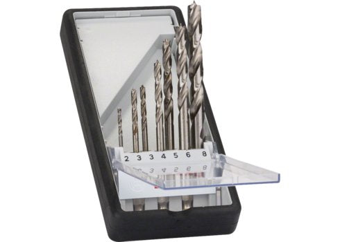 Bosch Professional Set Of Drill Bits Wood Robust Line, 7 Pieces Vástago Hexagonal 1/4 2607019923