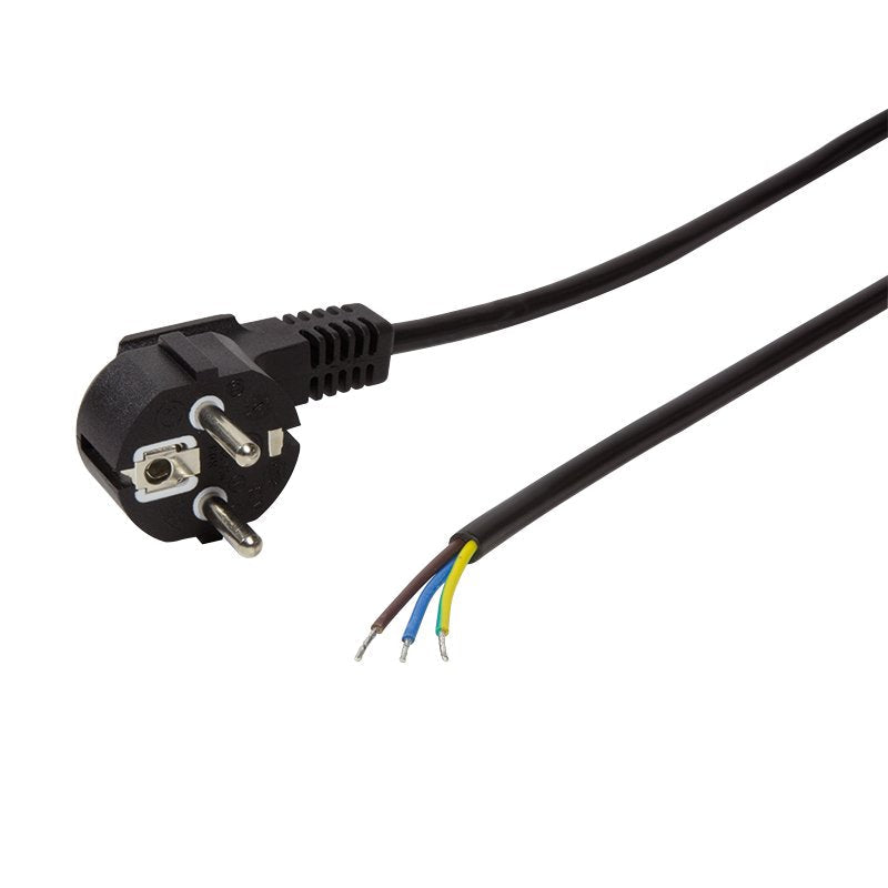Logilink 1.5M, Cee 7/7 Black 1,5M CEE7/7