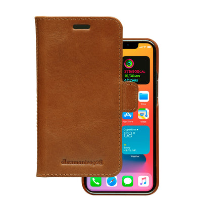 DBRAMANTE1928 Lynge Case For Iphone 12 Mini 13,7CM (5.4) Case Cartera Bronceado — image 1