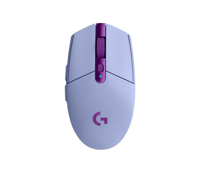 Logitech Mouse G G305 Óptico 6 Buttons Wireless 2.4GHZ Receptor Wireless USB Lila — image 1