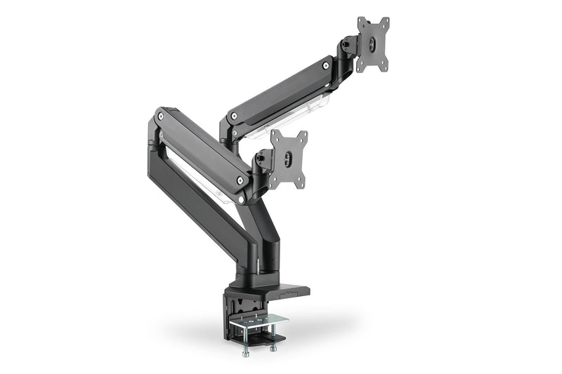 Digitus Stand Monitor Universal Double With Muelle Neumático And Fijación a Presión