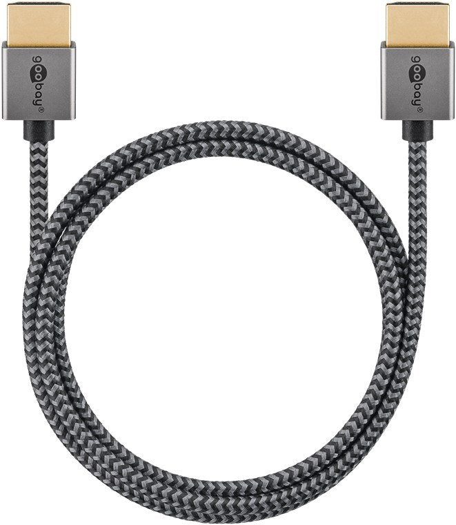 Goobay Cable 75758 HDMI 2M HDMI Type a Standard Grey
