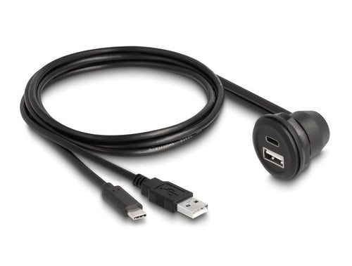Delock 88103 USB 2.0 USB Cable Tipo-a And USB Type-c™ Integración 1M Black — image 1
