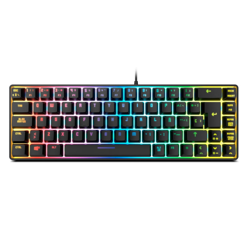 Krom Keyboard Spanish Mini Kalista RGB Membrana
