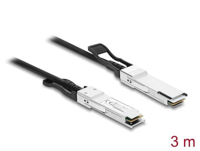 Delock Twinax Cable Qsfp + Connector Male a Qsfp + Connector Male 40Gbps 3M — image 1