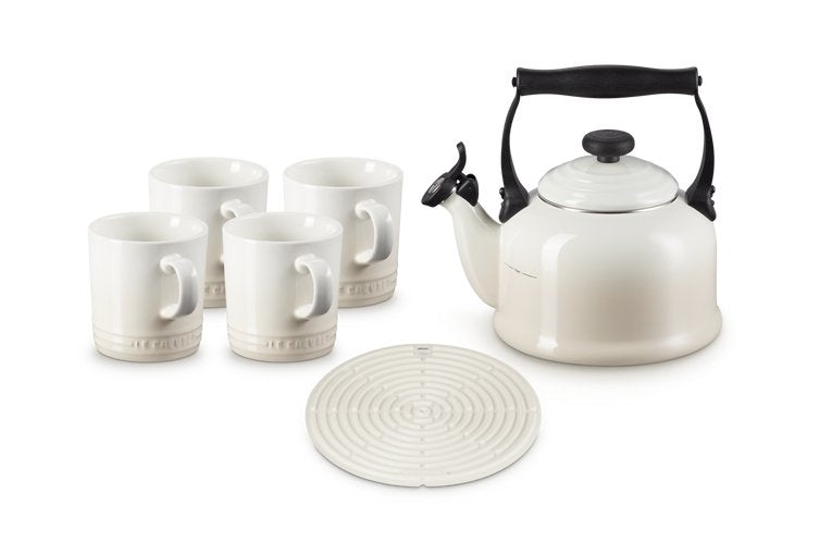 Le Creuset Traditional Kettle 2,1L Meringue (40102027160000)