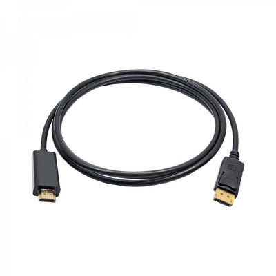 Akyga AK-AV-05 Cable Vídeo 1,8M HDMI Type a Standard DisplayPort Black Oro — image 1