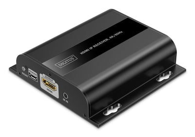 Digitus Receptor IP Hdmi, 4K/60HZ, Extensión HDMI Black DS-55352 — image 1