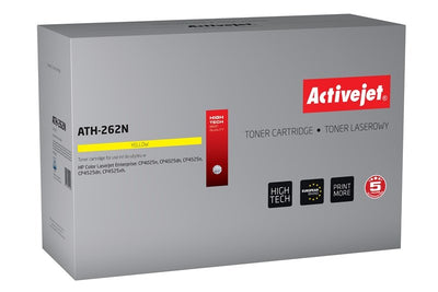 Activejet ATH-262N Spare Part HP 648A CE262A Supreme 11000 Páginas Yellow — image 1
