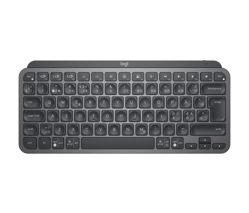 Logitech Keyboard Nórdico Mx Keys Mini For Business RF Wireless + Bluetooth QWERTY Graphite