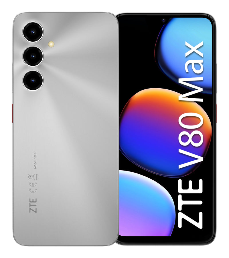 Zte Blade V80 Max. 4 + 128GB 6.9 4G Stellar Silver Ita