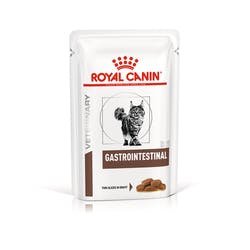 Royal Canin Gastrointestinal Comida Húmeda Gatos Trozos Salsa Aves, Cerdo 12X85 G