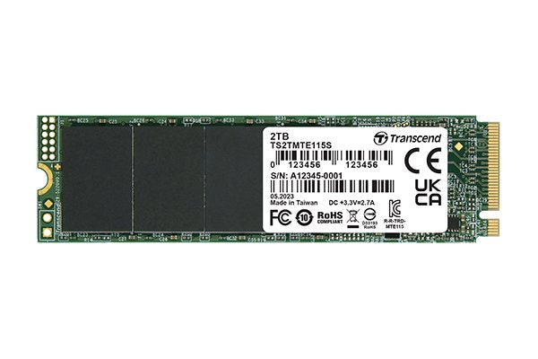 Transcend SSD 1TB M.2 MTE115S M.2 2280 PCIE GEN3 X4 NVMe