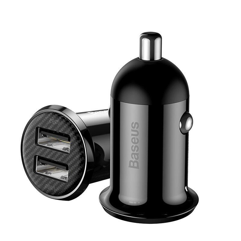 Baseus Charger Mechero Gain Pro Black Automatic