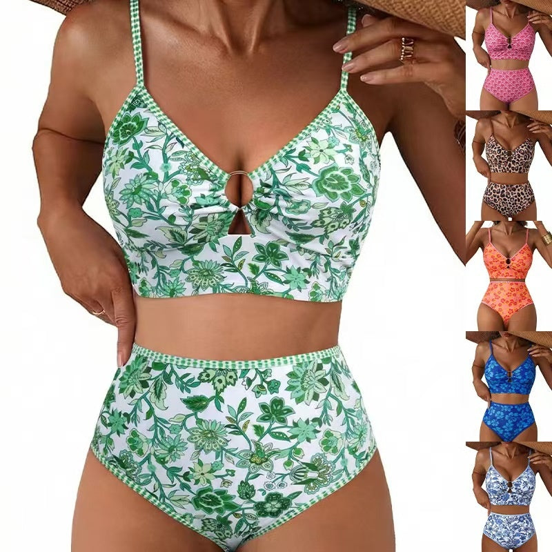 New Womens Figure-hugging Bikini Set