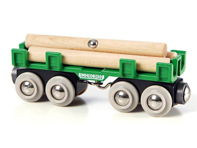 Brio World Carro Long Wood Mundo, Vehículo Toy Green 33696 — image 1