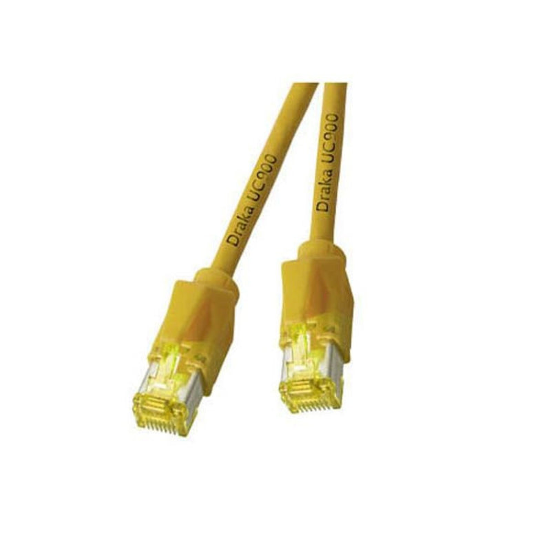 Efb RJ45 Network Cable CAT.6A S FTP Lszh Draka UC900 TM31 Yellow 0,25M