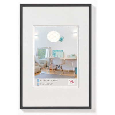 Walther Design KV824B Frame Black Expositor Pie Retroiluminado — image 1