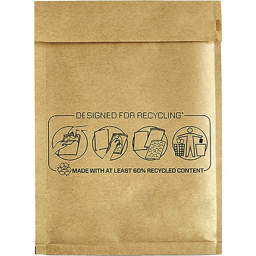 Bankers Box Pack 100 Bags Burbujas Acolchada - Medida 150X210MM - Burbujas Internas Amortiguacion - Ideal