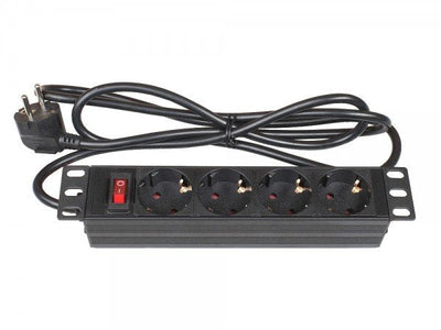 Alcasa GC-N0103 Unit Distribución Energía (pdu) 4 Salidas AC 1U Black — image 1
