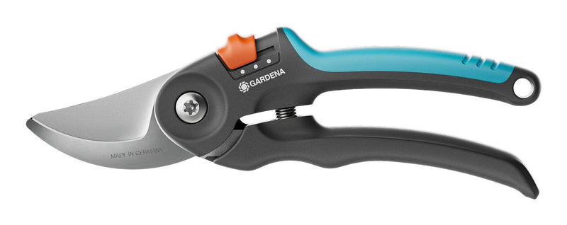 Gardena Scissors Podar Premiumcut Flex Gris/Turquesa, Bypass, 2 Anchos Tirador Ajustables 12242-20