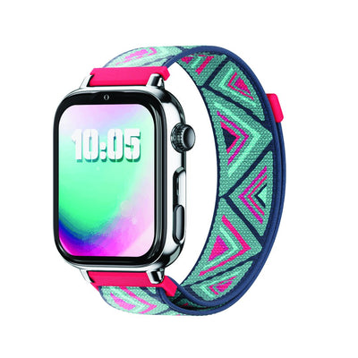 Savefamily Watch Smart Kids Savewatch Plus 2 - Screen Amoled - Housing Plateada - Strap Fabric Tribeca — image 1