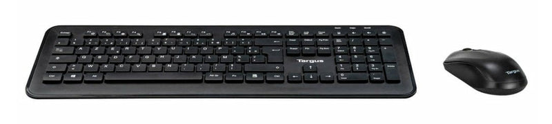 Targus Keyboard French + Mouse AKM610FR RF Wireless Azerty Black