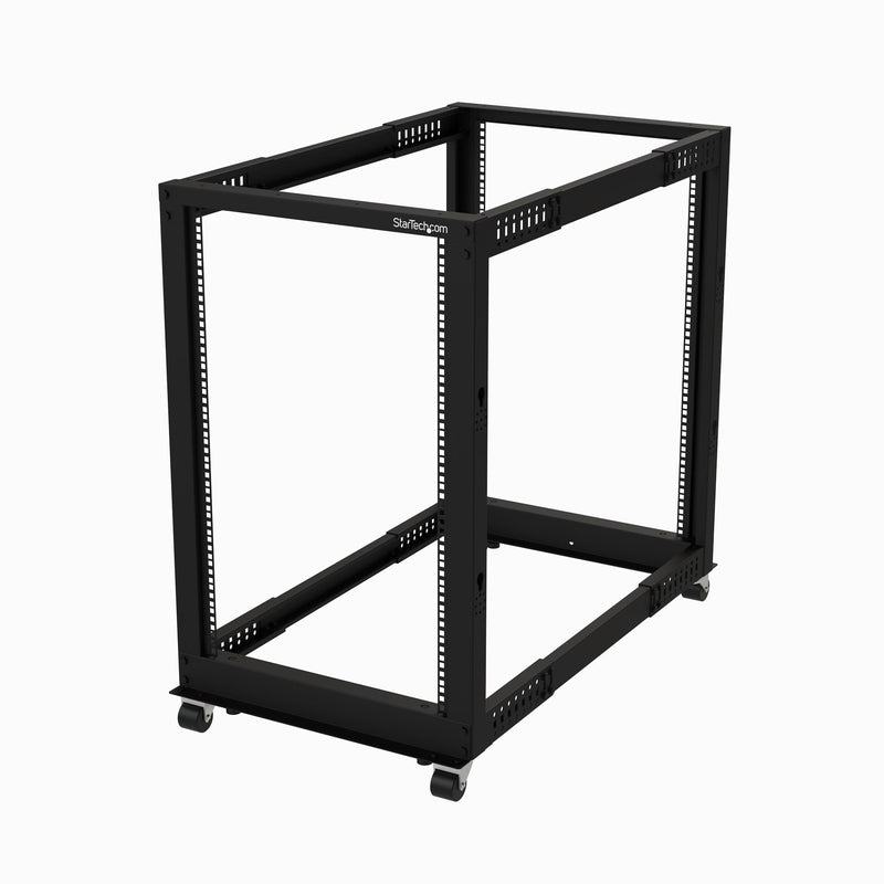 StarTech.com Rack Frame Abierto 18U - 4 Columnas - Depth Adjustable