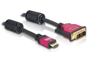 Delock High Speed HDMI Cable HDMI a Male DVI Male 3M