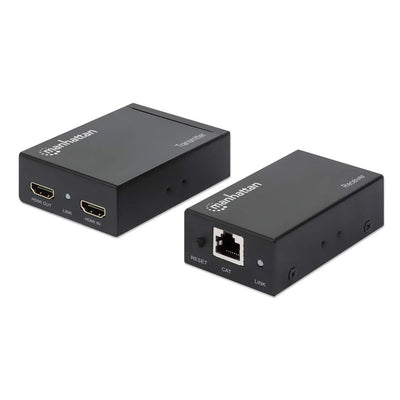 Manhattan Kit Extensor HDMI Sobre Ethernet Extensor Signal HDMI (1080P Up To a 50M / 164 Ft.), Cable CAT.6, Su — image 1