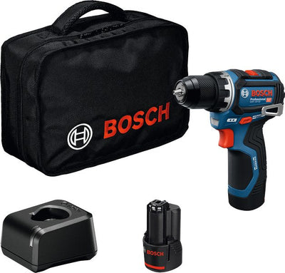 Bosch Drill/Atornillador Powertools Inalámbricogsr 12V-32 Professional, 12VOLT Blue/Black 2X Li-ionen Battery  — image 1