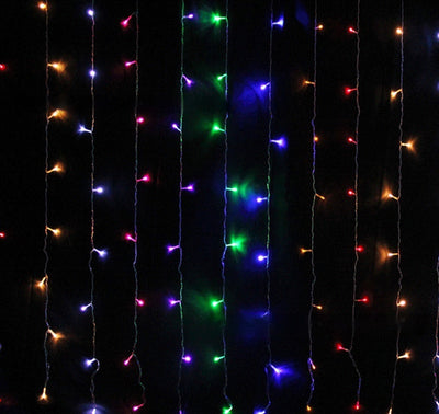 Led3 3 M 300 Head Curtain Colored Lights String