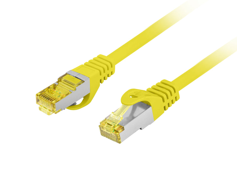 Lanberg Cable Network CAT.6A S FTP Lszh Cu 3M Yellow Fluke Passed