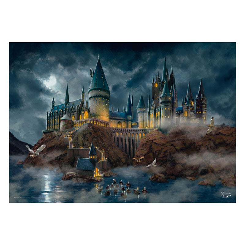 Schmidt Spiele Thomas Kinkade Studios Wizarding World Harry Potter - Castillo Hogwarts, Rompecabezas 1000 Piec
