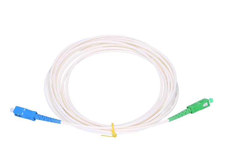 Extralink Cable Fibre Optic Easy Flex Sc/Upc-sc/Apc G657B3 Lszh 3.0MM 20M White Cable