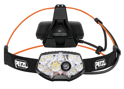 Petzl Nao Rl Black Orange Linterna With Tape Cabeza LED — image 1