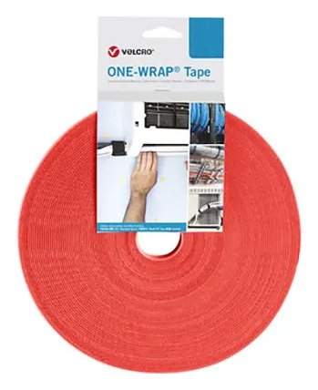 Velcro® One-wrap® Velcro 25M And 20MM Breit Farbe Red — image 1