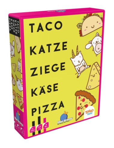 Asmodee Taco Cat Pizza Queso Cabra, Set Of Cartas BLOD0101