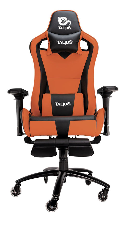 Talius Chair Caiman V2 Gaming Black/Orange Reposapies, 4D, Frog — image 1