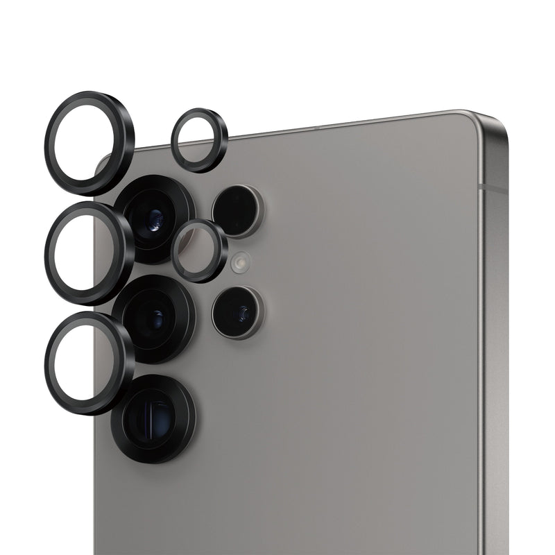 Panzerglass ® Hoops® Camera Lens Protector Black Samsung Galaxy S25 Ultra Screen Protector 1 Pieces