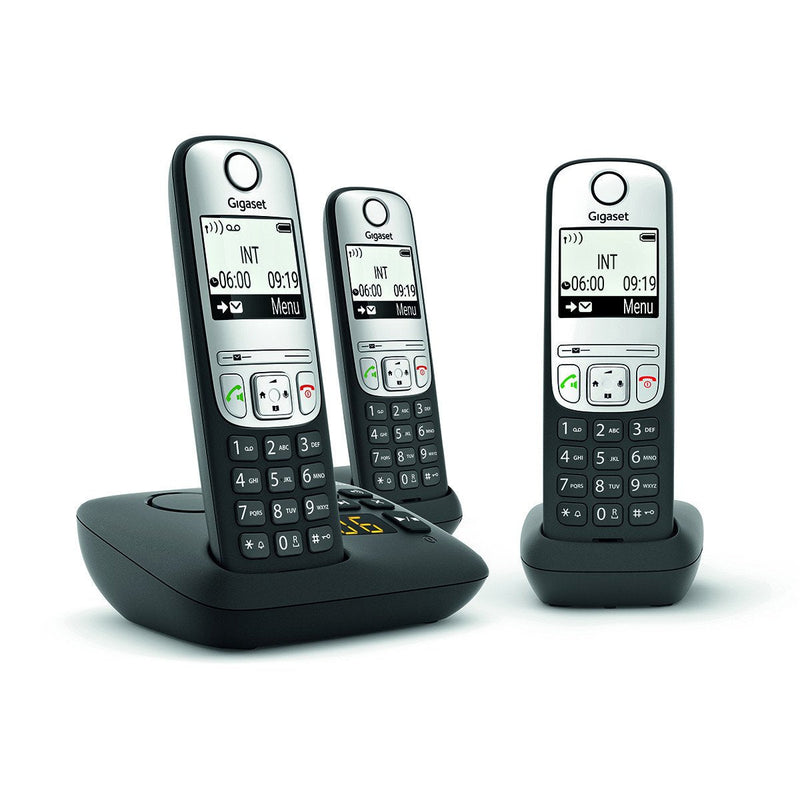 Gigaset Phones AS690A Trio Black Int.