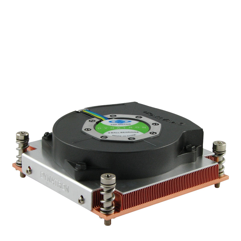 Dynatron R-18 Processor Enfriador 8CM Black Silver Disipador CPU Enfriador, 8CM, 1000 Rpm, 6000 Rpm, 55,8 dB,