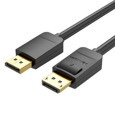 Vention Cable DisplayPort 1.2 4K Hacbh DisplayPort Male DisplayPort Male 2M Black — image 1