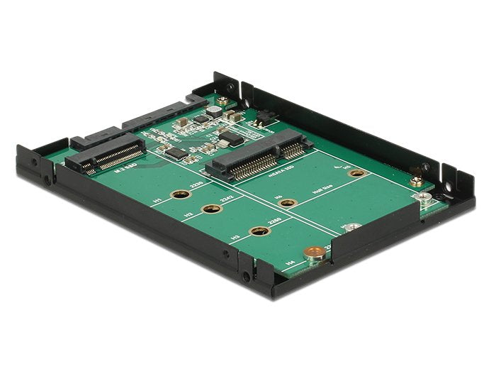 2.5? Convertidor SATA 22 Pin 1 X M.2 Key B + 1 X Msata - 9,5MM