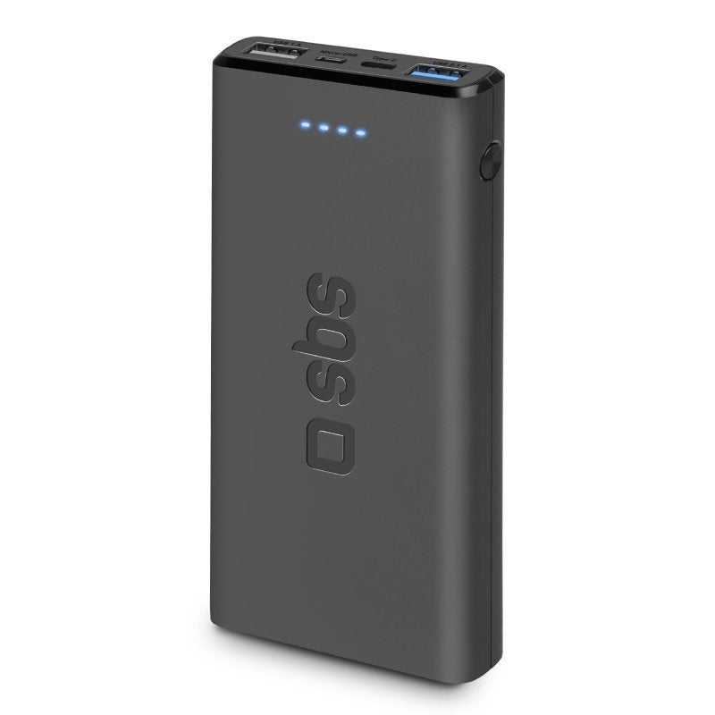 Sbs TTBB10000FASTK Battery External Polímero Litio 10000MAH Black