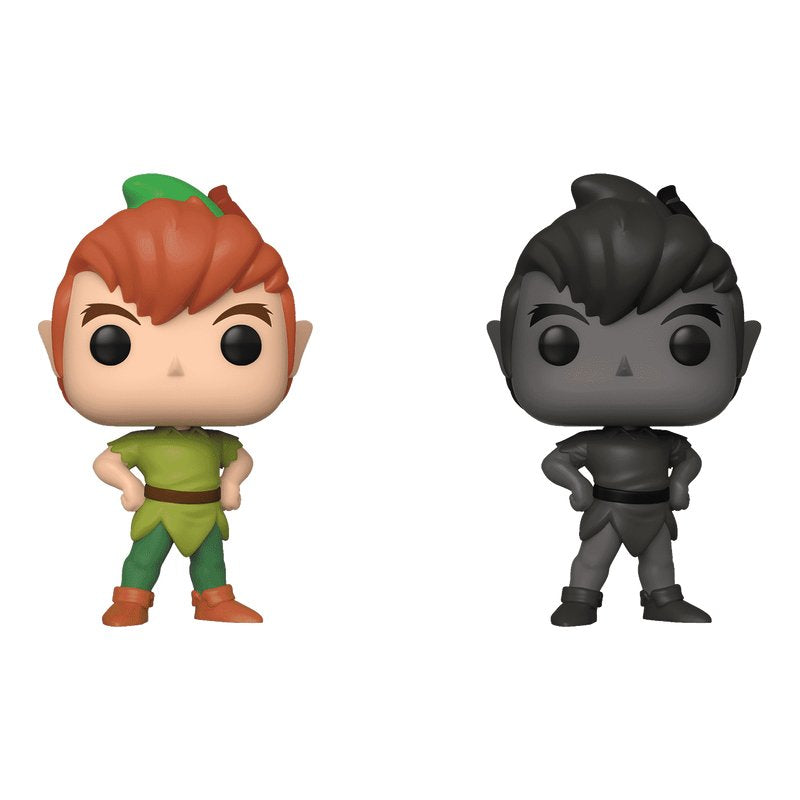 Blister 2 Figuras Pop Disney Peter Pan - Peter Pan & Peter Pans Shadow Exclusive