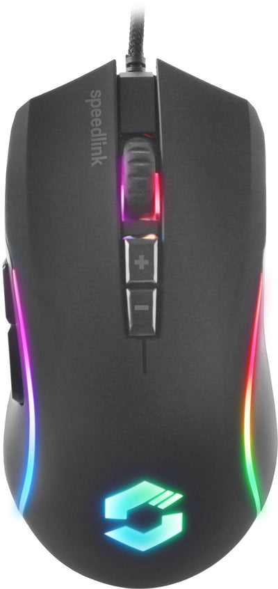 Speedlink Mouse Gaming Zavos. 3200 Dpi. Usb. Rubber-schwarz Retail — image 1