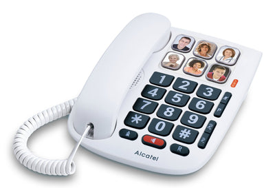 Alcatel Phone Fixed Compacto TMAX10 White — image 1