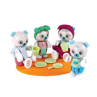 Hape Figure Toy Familia Oso Polar E3529 — image 1
